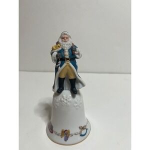 Vintage 1997 Lenox The Victorian Santa Bell Figurine Holiday Decor 6" New no box